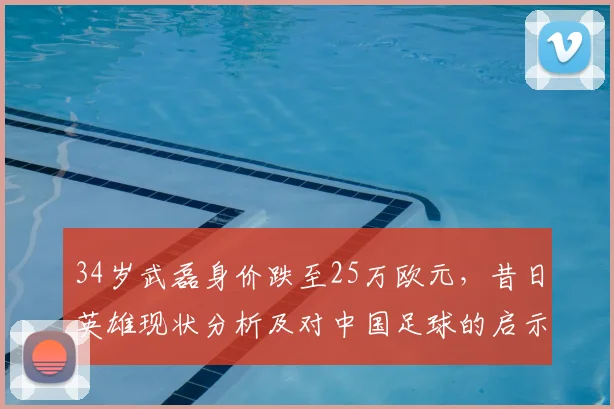 34岁武磊身价跌至25万欧元，昔日英雄现状分析及对中国足球的启示